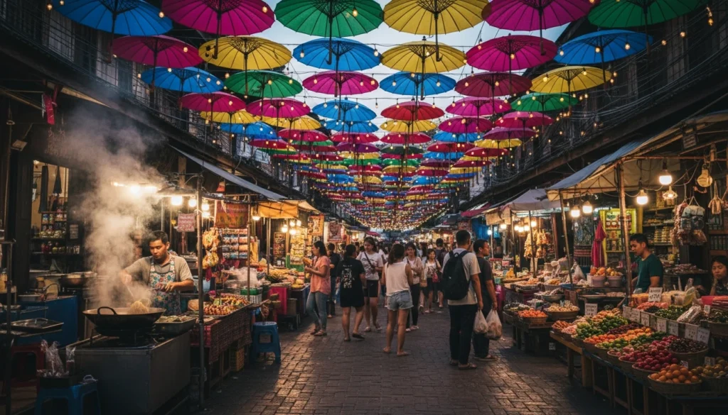 Sunday Walking Street market