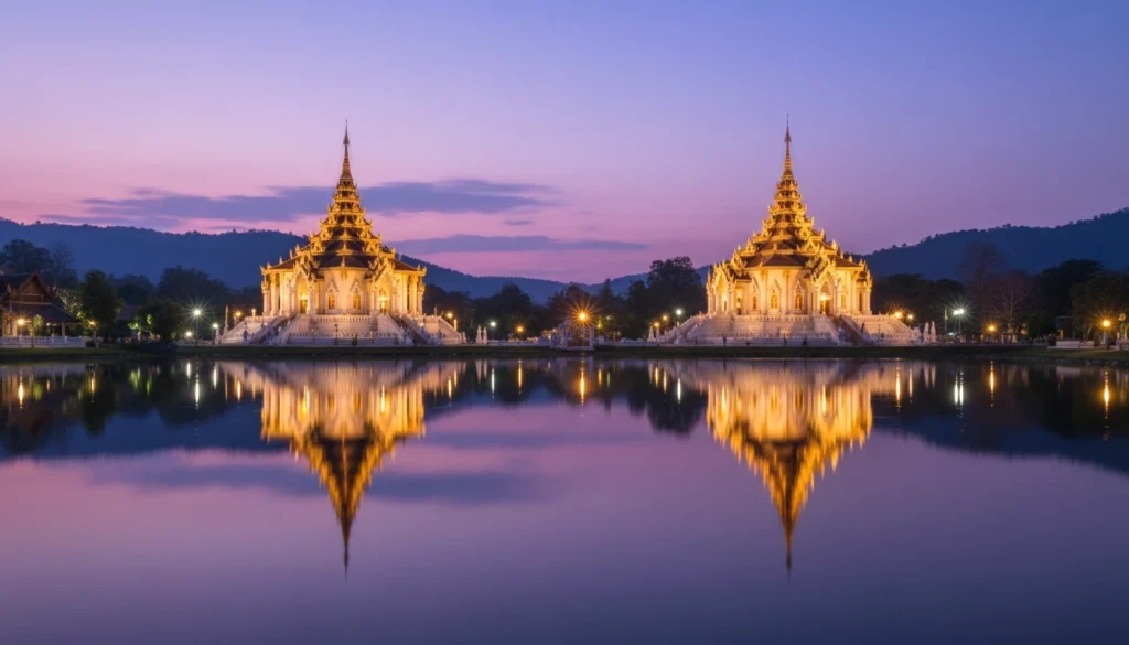 Wat Chong Kham and Wat Chong Klang