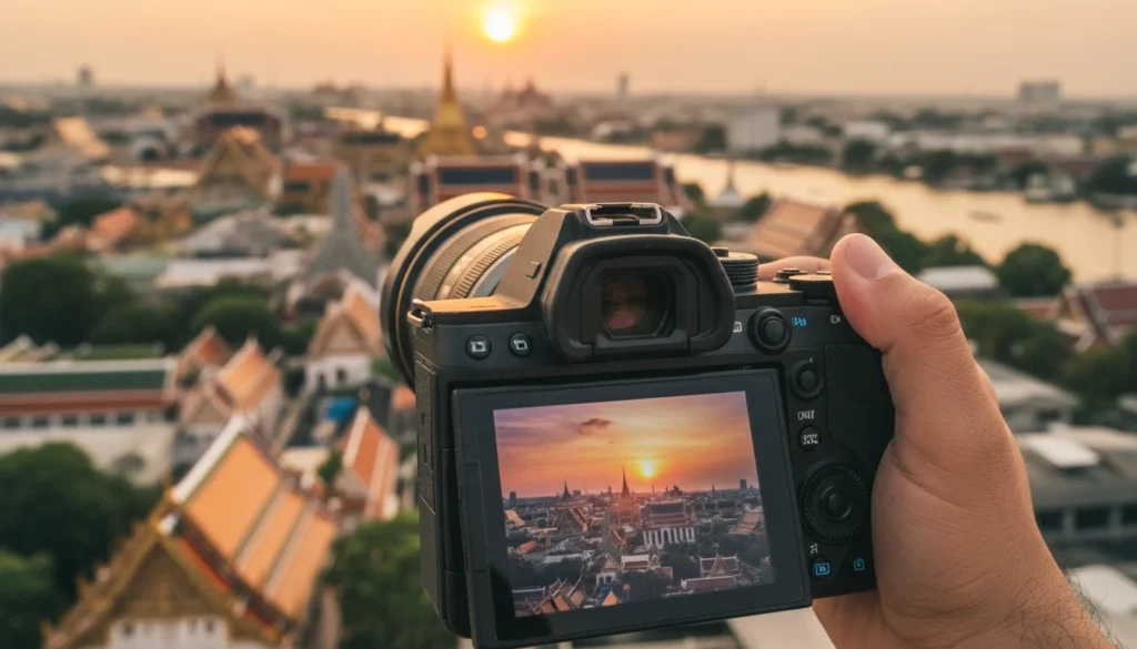 Photograph over Bangkok